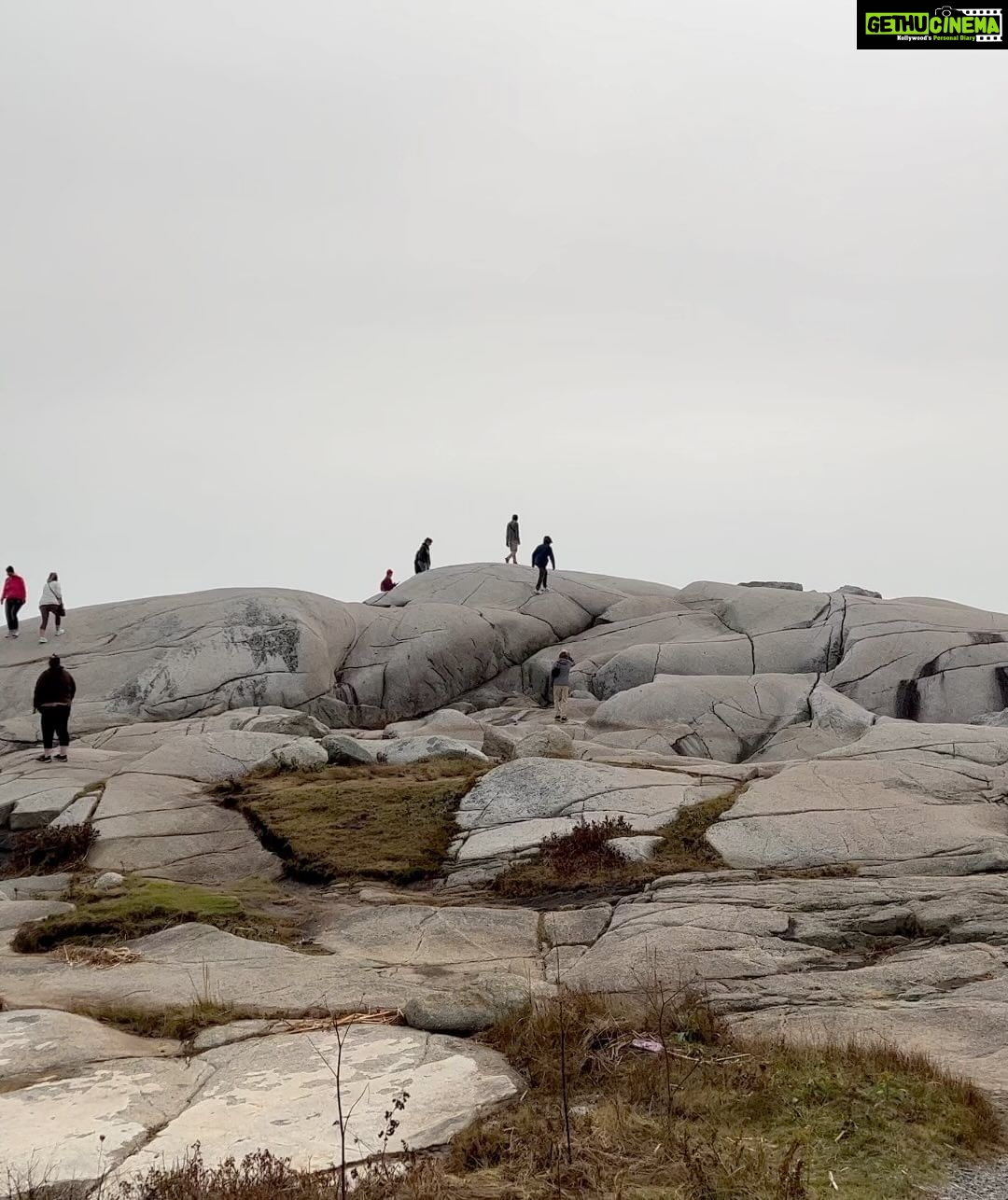 Bharath Instagram - Walking into Peggy’s cove be like 😀🇨🇦🍁😇 Peggy's Cove, Nova Scotia