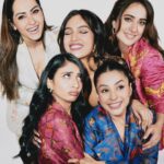 Bhumi Pednekar Instagram - SQUAD GOALS? Haanji! All the best girls in custom @suketdhir Style by @manishamelwani and @devanshi.15 Photos by @leroifoto Styling Team - @sim.ran_awayy @junni.khyriem @iambidipto_ @gypsy.girl.world @kasliwalriddhi @bhavnaaaaa.r *Bhumi Pednekar* Hair - @the.mad.hair.scientist Makeup - @sonicsmakeup Outfit - Custom @suketdhir Earrings - @studiometallurgy Rings -@adastrabydivya @myrhabyrhea Footwear - @jimmychoo *Shehnaaz Gill* Hair - @cheemabaljit2 Makeup - @sabakhanmakeup Outfit - Custom @suketdhir Earrings - @viangevintage Rings - @inaya_accessories @theslowstudioofficial Footwear - @taoparis.in *Kusha Kapila* - Photos by - @leroifoto Styled by - @manishamelwani @devanshi.15 Hair - @makeupbyvishakha Makeup - @aashna_shah Outfit - Custom @suketdhir Earrings - @paromapopat Earcuff - @tanzire.co Handstack - @radhikaagrawalstudio Rings - @zohra_india *Shibani Bedi* Hair and Makeup - @simua_996 Outfit - Custom @suketdhir Earrings - @studiometallurgy Footwear - @dipyourtoes *Dolly Singh* Hair and Makeup - @simua_996 Outfit - Custom @suketdhir Jewellery - @voycejewellery Footwear - @oceedeeshoes Mumbai, Maharashtra