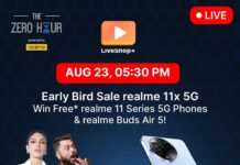 Bhumi Pednekar Instagram - A fun session awaits you! You ask the questions, we answer! Everything tech and much more. An interactive session with me and @trakintech Join us live on The Zero Hour for the early bird sale of realme 11x 5G on 23rd August, 5.30pm only on Flipkart Live! #flipkartvideo #flipkartlive #TheZeroHour #realme11series5GonFlipkart #Ad