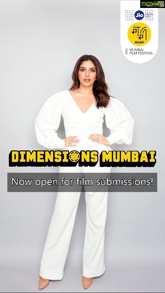Bhumi Pednekar Instagram - Thrilled to partner with Jio MAMI Mumbai Film Festival this year and be the Ambassador for Dimensions Mumbai, a short film competition for young filmmakers across India! Mumbai, my home, is a city full of captivating stories. In every street, around every corner, and within each person, resides a story that's truly theirs.  I can't wait for filmmakers to bring these stories alive on the big screen.  So, if you're a filmmaker and you have a film on the theme of Mumbai city, shot in Mumbai, I invite you to submit your film at Dimensions Mumbai.  Shortlisted films will be shown on the big screen at Jio MAMI Mumbai Film Festival.  More details here: www.mumbaifilmfestival.com @priyankachopra @anupama.chopra @mumbaifilmfestival @pvrpictures @pvrcinemas_official #DimensionsMumbai #JioMAMIMumbaiFilmFestival2023 #JioMAMIMumbaiFilmFestival #MumbaiFilmFestival2023 #callforentry #contestalert