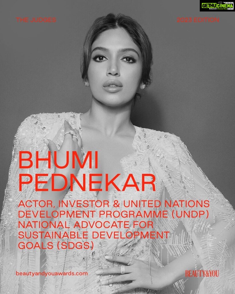 Bhumi Pednekar Instagram - MEET THE JUDGES: BHUMI PEDNEKAR (@bhumipednekar) Having shattered traditional beauty stereotypes that are often prevalent in Bollywood, Bhumi Pednekar's beauty journey transcends the superficiality often associated with the industry. Her relentless efforts in challenging beauty standards, promoting body positivity and advocating for sustainability have made her an influential figure in the realm of beauty and beyond with a natural flair for carrying off a multitude of looks and diverse aesthetics ranging from fresh and radiant to bold and glamorous. In addition to her work as an actor, Bhumi is also very invested in creating awareness around climate change, earning her the title of a Climate Warrior who has dedicated her life to raising awareness on how climate change can potentially destroy the earth. ___ Apply for the BEAUTY&YOU 2023 program via the link in our bio or visit www.beautyandyouawards.com. Applications close August 5th 2023. @niv_elc @esteelaudercompanies @mynykaa . . . #BEAUTYANDYOU #BEAUTYANDYOU2023 #BhumiPednekar #Bollywood #beauty #beautybloggers #businessofbeauty #beautyentrepreneur #indianfounder #indianstartups #startup #indianbeauty