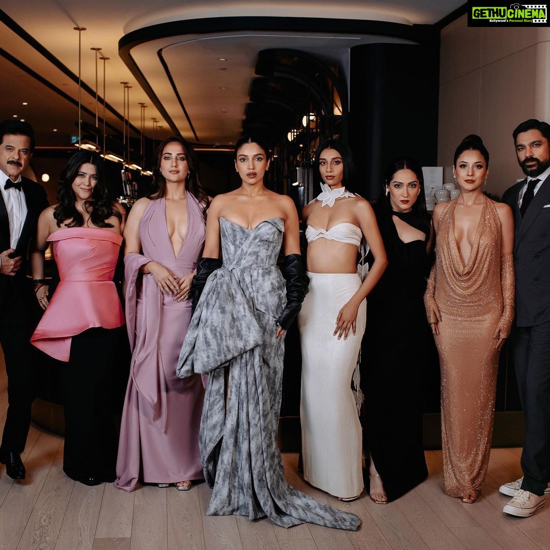 Bhumi Pednekar Instagram - You made me cry 🥹❤️ Thank you Toronto for the love. You’ve given me memories for a lifetime. What happened at the red carpet and screening is something I’ll never forget ❤️ Thank you @tiff_net @cameronpbailey and the jury for selecting our film. This has been such a wonderful experience. We have begun with a bang. Can’t wait to experience this back home ❤️ Outfit - @toni_maticevski Jewellery - @amrapalijewels Shoes - @renecaovilla Makeup - @maccosmeticscanada, @maccosmeticsindia Hair - @connorlangehair @balajimotionpictures @akfcnetwork #ThankYouForComingAtTIFF #TYFCAtTIFF TIFF Production: @Mediaworkss TIFF BTS: Photography & Video: @amritaroraphotography Styled by - @manishamelwani @devanshi.15 @abhilashatd Styling Team - @sim.ran_awayy @junni.khyriem @iambidipto_ @gypsy.girl.world @kasliwalriddhi @bhavnaaaaa.r @swityshinde @juhi.melwani @shubhangi.upadhyay2