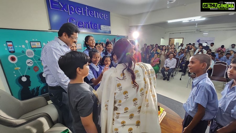 Bhumika Chawla Instagram - Birthday celebration — truly special with the children of Ashray Akruti - school for the heraing Impaired . With Gods grace gave a few hearing aids and cut the cake there — it made my day special . I usually refrain from sharing all this but if those of you who follow me would also like to join in making a difference then pls do so . Every little thing we do makes us more happy and brings happiness in their lives :) When god blesses us and helps us bring a smile on someone’s face - it makes us truly happy 🙏 The real birthday celebration that made me truly happy