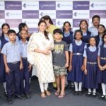 Bhumika Chawla Instagram - Birthday celebration — truly special with the children of Ashray Akruti - school for the heraing Impaired . With Gods grace gave a few hearing aids and cut the cake there — it made my day special . I usually refrain from sharing all this but if those of you who follow me would also like to join in making a difference then pls do so . Every little thing we do makes us more happy and brings happiness in their lives :) When god blesses us and helps us bring a smile on someone’s face - it makes us truly happy 🙏 The real birthday celebration that made me truly happy