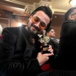 Bhuvan Bam Instagram - WHAT A NIGHT! 🤩 Best Creator?😍 Thank you @septimiusawards for the honour🙏🏼 Internationaal Theater Amsterdam