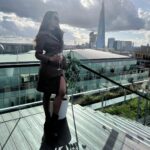 Catherine Tresa Instagram - Where is that cloud no 9? @batwoman_m #muchneededgetaway #londondiaries #overcoatadventures London, United Kingdom