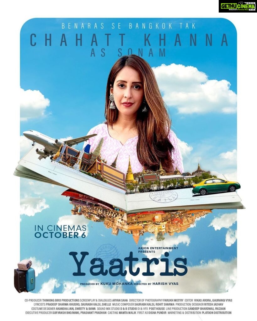 Chahatt Khanna Instagram - Introducing Sonam, a modern woman with a heart that loves fiercely, wholly, or not at all! Join her on a rollercoaster of emotions as she navigates heartbreak and self-discovery. Watch her story unfold in theaters on 6th October. @harishvyas22 @kukumohanka @anuraagmalhan raghubir_y @seemabhargavapahwa @its_jamielever @chahattkhanna @akionentertaintmentpvt @platoondistribution