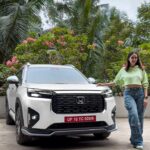 Chahatt Khanna Instagram - Steering into the future with the all-new Honda Elevate - where style, performance, and innovation unite to redefine the way I experience the road. From its cutting-edge technology to its sleek design, every moment behind the wheel is a journey to be savored. Buckle up, because adventure just got a whole lot more exciting! #HondaElevate #YouAreTheChase @hondacarindia #Ad #chahattkhanna India