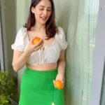 Chahatt Khanna Instagram - Taking a break to enjoy the benefits of mandarin ! These sweet and juicy fruits are packed with an array of essential nutrients and vitamins that are essential for a healthy lifestyle. Rich in Vitamin C, mandarin can help boost your immunity, support heart health, and even aid in weight loss. So, grab a few of these delicious and nutritious and take a moment to enjoy the many benefits they have to offer! @sweetc.india @bigshoteventco #mandarin #healthylifestyle #nutrition #vitaminc #immunity #hearthealth #weightloss #healthychoices #bigshotevntco. #sweetcindia India
