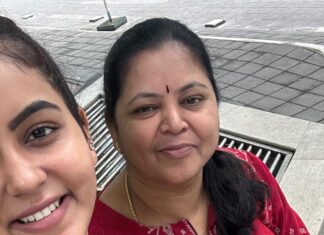 Chaitra Reddy Instagram - Being with her is the best feeling 😍🌸 @sharada5737 ❤️‍🩹