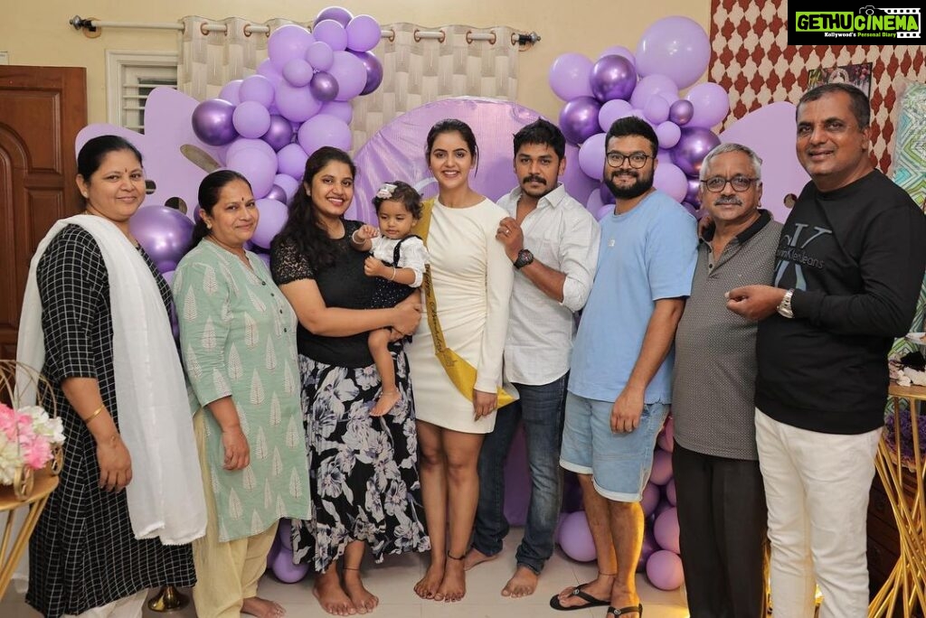 Chaitra Reddy Instagram - 23•07•2023 My family is my everything ❤️..! Have nothing to say more than this❤️