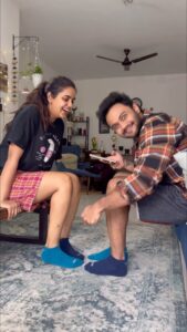 Chaitra Reddy Instagram - 💃🏻💃🏻 @actor_avinash_official