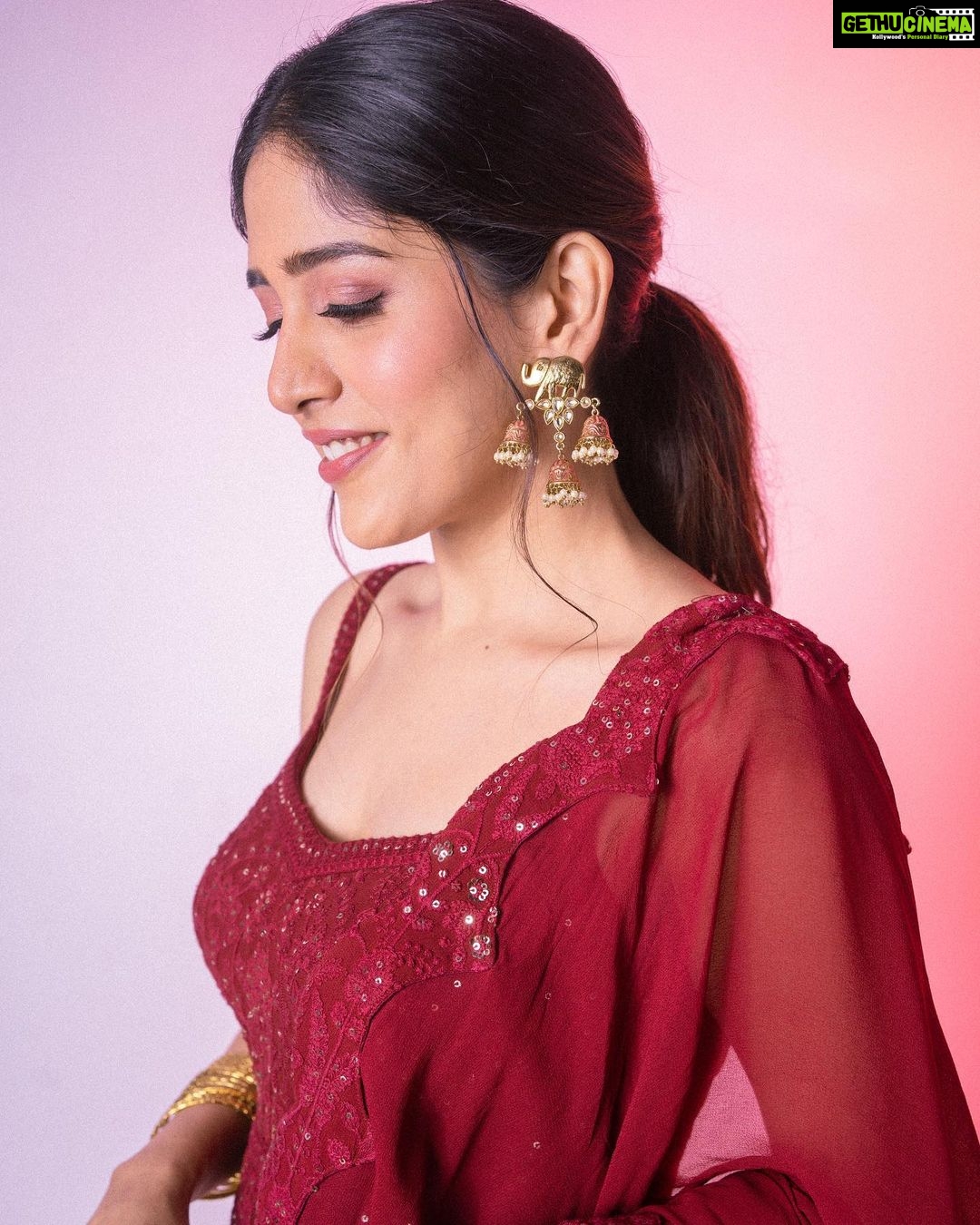 Chandini Chowdary Instagram - Paint the town red 💃🏻