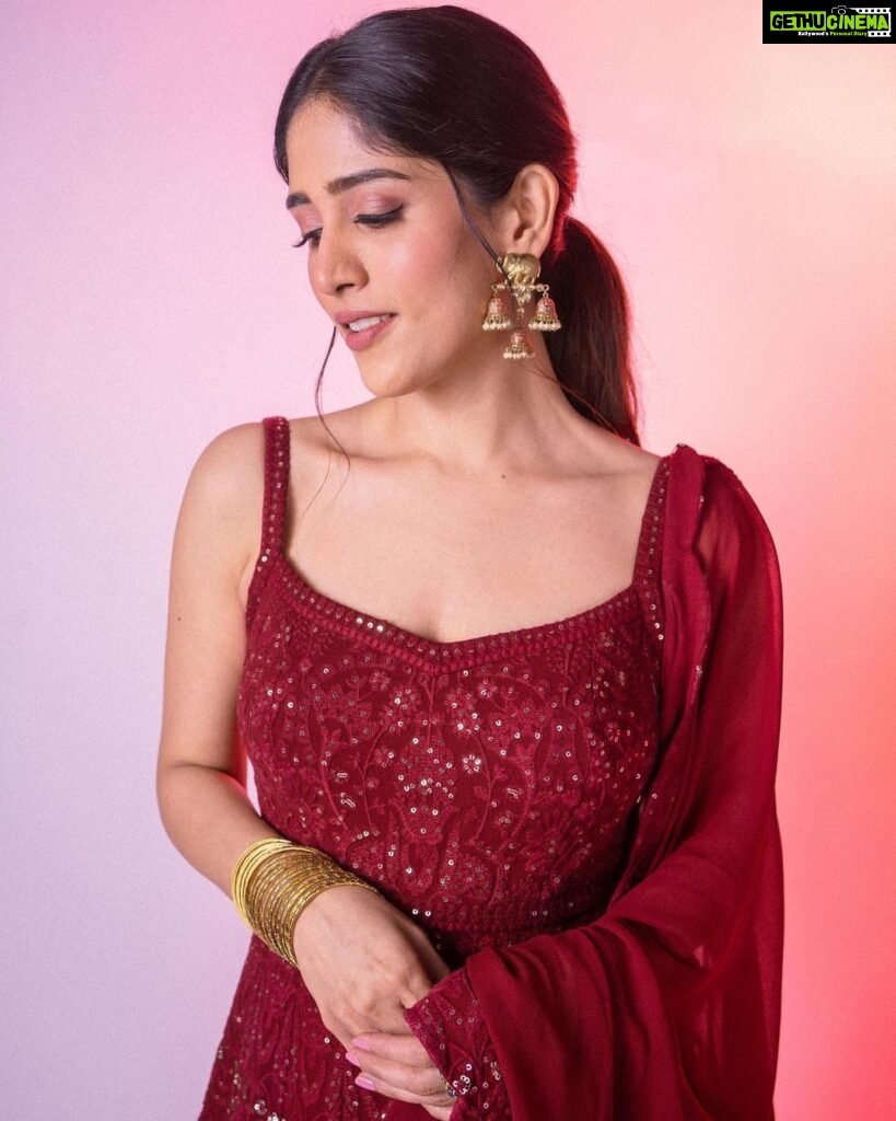 Chandini Chowdary Instagram - Paint the town red 💃🏻