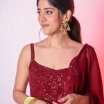 Chandini Chowdary Instagram - Paint the town red 💃🏻