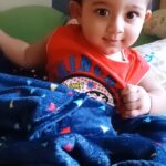 Chandra Lakshman Instagram - Peek-a-boo... I see you!! #ayaan #momandson #ourmornings