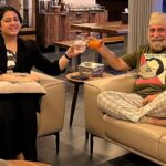 Charmy Kaur Instagram – Happy birthday Bapu 😘
 U r the reason y I want to achieve all my goals in life .. stay healthy to witness it all ❤️