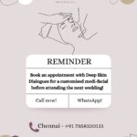Chinmayi Instagram – Wedding season got you wondering how to get your glow on? Don’t worry, we got you covered! 

Our signature medi-facials that are customised to each individual’s skintype will have you glowing through the wedding season and beyond.

To book your appointments, call or WhatsApp us on 
📞 Chennai – +91 7358320111
📞 Hyderabad – +91 9150598889

#medifacial #customisedskincare #dermatology #dermatologist #curatedskincare #facial #facialtreatment Chennai, India