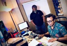 D. Imman Instagram - Glad to unite musically with you Dear R.Parthiban sir! It’s indeed an amazing experience scoring five songs n bgm under your direction! Cherry on the cake is working on songs to your captivating lyrics! Praise God! @radhakrishnan_parthiban
