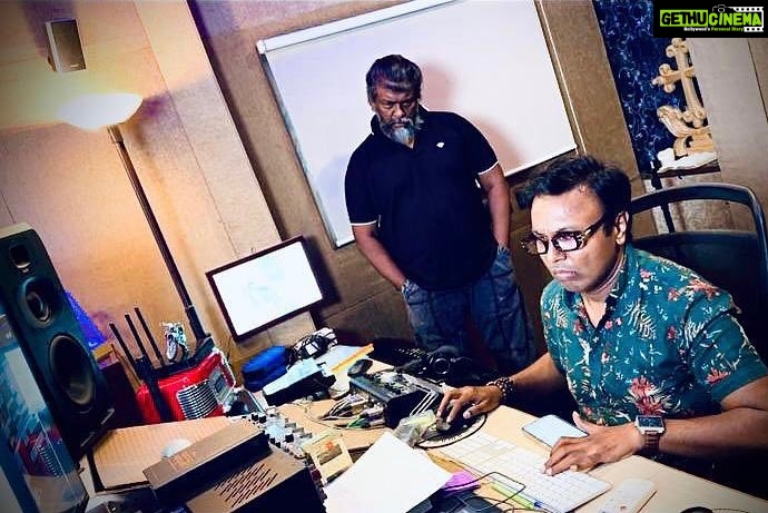 D. Imman Instagram - Glad to unite musically with you Dear R.Parthiban sir! It’s indeed an amazing experience scoring five songs n bgm under your direction! Cherry on the cake is working on songs to your captivating lyrics! Praise God! @radhakrishnan_parthiban