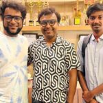 D. Imman Instagram – Glad to record Singers Madhubalakrishnan and Haricharan for a racy divine number! Lyric by Rakendu Mouli! Produced by Gembio Pictures! Directed by Vishal Venkat! Starring Arjun Das,Kaali Venkat and Shivathmika Rajashekar in the lead! 
A #DImmanMusical
Praise God!