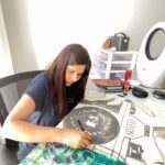 Dalljiet Kaur Instagram - Jaydon’s interesting way of describing my painting 😄