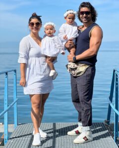 Debina Bonnerjee Instagram - It’s rare that we get such perfect pictures of us. 
It’s a treasure 🙌🏻
.
.
#montreux #magic