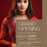 Deepa Thomas Instagram – CHERII CLOTHING STORE IS GONNA BE OFFICAL ON 18th August at 10AM 
Join us guys!! ❤️🫂
Location: Palarivattom- Padivattom.