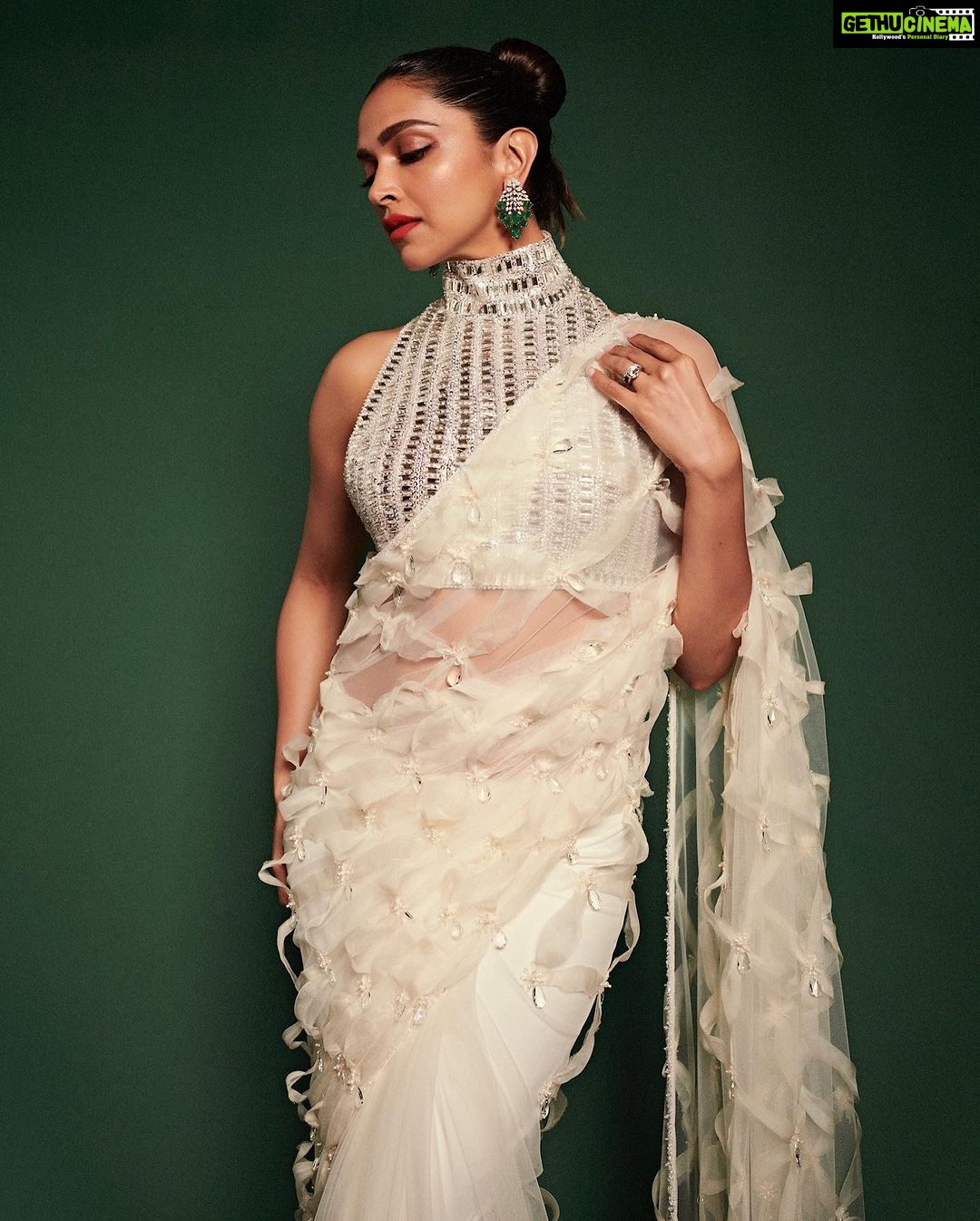 Deepika Padukone Instagram - In the game of clothes, a saree will always win.