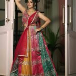 Deepika Singh Instagram - Ready to attend the Biggest Garba night at Sausar , M.P. @sausargarbamahotsav @masters_group_events #photography @sk_.click #video @raajesh.shandilya @lacelebrite05 #makeup @makeupbynainaa Outfit @indranistore Styled by @stylingbyvictor @sohail__mughal___ Assisted by @styleby_antara Earring @anthajewels @manalirawat #garbanight #navratri2024 #eventdiaries #celebrity #actress #deepikasingh