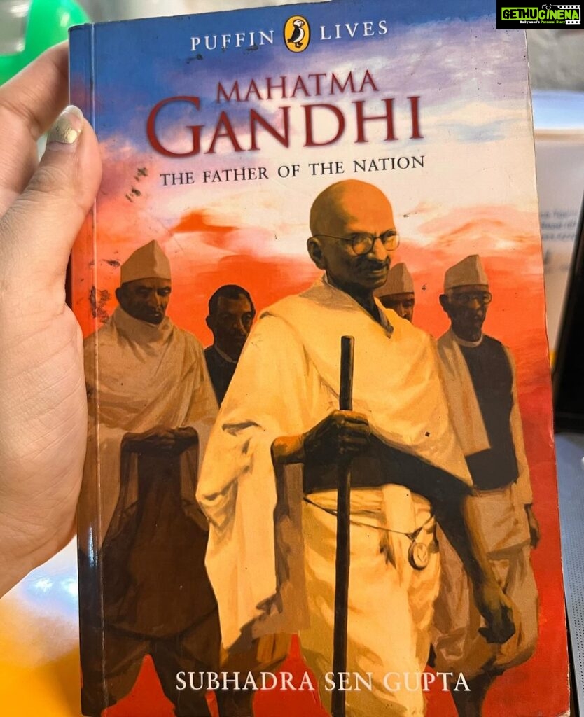 Deepika Singh Instagram - Wishing you a day of reflection and inspiration this Gandhi Jayanti 🙏🏻. As Gandhiji’s biography Krishna Kriplani says, “ He was not born a genius and didn’t exhibit in early life an extraordinary faculty that is not shared by the common run of men… if there’s anything extraordinary about him as a child it was his shyness, a handicap from which he suffered for a long time “. One day this painfully shy man would gather his courage, take a shaky breath and face a phalanx of police armed with sticks and guns, he would address giant public meetings, facing a sea of watching faces, and calmly walk into the King of England’s Buckingham palace. You can do so much if you have the courage to follow your dreams and not be defeated by the failures that you will always face on the way. Happy Gandhi Jayanti! #2ndoctober #nationalholiday #bappuji #fatherofthenation #nationalholiday #india #deepikasingh
