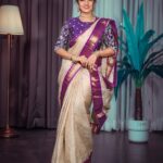 Deepika Singh Instagram - Wrapped in the soft embrace of silk. #photography @sk_.click #makeup @makeupbynainaa Outfit @yaksideepthireddy Accessories @shoppaksha Styled by @stylingbyvictor @sohail__mughal___ Assisted by @styleby_antara #managedby @lacelebrite05 #saree #navratri #festivalvibes #deepikasingh