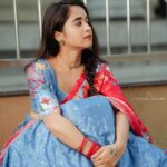 Deepthi Sunaina Instagram - ❤️ #deepthisunaina #deepthisunaina . . . . . 👗: @navya.marouthu 📸: @rollingcaptures
