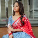 Deepthi Sunaina Instagram - ❤️ #deepthisunaina #deepthisunaina . . . . . 👗: @navya.marouthu 📸: @rollingcaptures