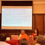 Devadarshini Instagram - A beautiful experience.. to conduct a workshop along with my psychotherapy trainer, Dr.Susan George at the @saata_org conference held last weekend at bangalore .. ❤️🙏 #saataheggidira #heggidira2023 #dialougesonmentalhealth