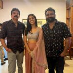 Devadarshini Instagram - At the big event ... RANI to release on the 21st of this month..❤️❤️ @niyathiiii_ @chetan_k_a @shankerz77 @vinodmenon66 @ranimalayalam Thank you @rehanabasheerofficial