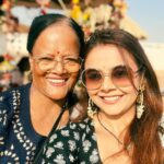Devoleena Bhattacharjee Instagram - Meri Maa ❤️ Happy Birthday @anima_maa 🤗 Love you. 😘 #momsbirthday #motherdaughter Mumbai - मुंबई