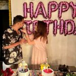 Devoleena Bhattacharjee Instagram - All about Last Night 🥰❤️🧿 Thank you everyone for all the love , wishes , blessings & everything. 🤗 #devosquad love you guys ❤️🥰. Thank you for the cakes & gifts too. #merabirthday #birthdaydinner #celebration #familytime Mumbai - मुंबई