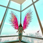 Devoleena Bhattacharjee Instagram - Happiness is a butterfly🪽🪽🪽 #flyhigh #dreamhigh #dubaimemories #burjkhalifa #2023 Burj Khalifa,Dubai,U.A.E
