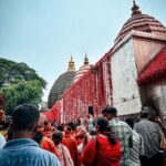 Devoleena Bhattacharjee Instagram - MAA KAMAKHYA🌺🌺🌺 #ambubachimela #kamakhyatemple #nilachalparbat #guwahati #assam Guwahati, Assam