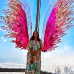 Devoleena Bhattacharjee Instagram - Happiness is a butterfly🪽🪽🪽 #flyhigh #dreamhigh #dubaimemories #burjkhalifa #2023 Burj Khalifa,Dubai,U.A.E