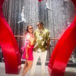 Devoleena Bhattacharjee Instagram - ❤️🧿 #dubaimemories #evileyesoff #travel #coupleswhotravel Dubai Mall