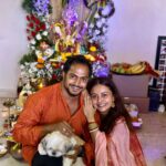 Devoleena Bhattacharjee Instagram - Ganpati Bappa Morya ❤️🥰🧿🙏🏻 Thank you Bappa 🤗 #ganeshchaturthi #blessed #gratitude Mumbai - मुंबई