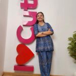 Devoleena Bhattacharjee Instagram - And we are at our favourite place @cutis.in ❤️ My Outfit: @kramifashion Brand PR: @styling.your.soul x @socialpinnaclepr #skincareroutine #couplegoals #husbandandwife #shaleena Mumbai - मुंबई