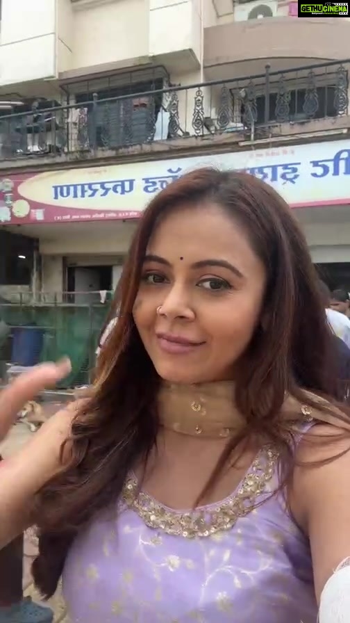 Devoleena Bhattacharjee Instagram - Live from the sets of Dil diyaan Gallaan. ❤️🥰 Mumbai - मुंबई