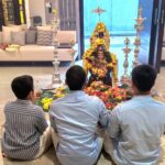Dhanush Instagram - Happy vinayagar chathurthi ❤❤❤