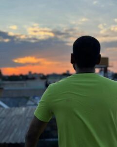 Dhanush Instagram - D50-when the horizon is so close, final stages of filming