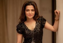 Dhivyadharshini Instagram - Who is it ? @camerasenthil 📸 #ddneelakandan #ddstyles #littleblackdress
