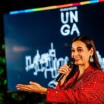 Dia Mirza Instagram - At the end of a long enriching day we got to spend some time with each other at the @goalshouse @theglobalgoals to celebrate the connection we have with nature through the power of storytelling 💚🦋🐯 @colin.butfield @openplanetorg @silverback_films have chosen to democratise storytelling by giving access to people everywhere to footage from all over the planet . @planetindia_ is the first example of how this initiative can work to help us #ActOnClimate share solutions and make a real difference 🙏🏻🙌🏼 It is my honour to be on the advisory board for @planetindia_. Thank you @tamseel_h @pluctv for the work you are doing to advance the #GlobalGoals. #ForNature #ClimateAction A big thank you to the audience in the front row that listened and rooted 😉 #ThrowBack #UNGA78 New York, New York