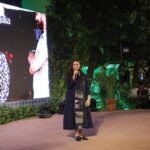 Dia Mirza Instagram - Recently spent an inspiring night at the @planetindia_ launch and screening! As one of the Planet India Advisory members, I had the privilege of witnessing this incredible campaign celebrating India's climate heroes 🌏💚🐯 From innovations to restore city lakes to women protecting the ghost of the mountains, these stories will touch your heart. Watch the series brought together by the most lovely @apnabhidu da on JioCinema and share your own stories using #PlanetIndia @pluctv @silverback_films #SustainableLiving #PeopleForPlanet #SDGs #GlobalGoals #NatureLove #NoPlanetB #EarthOurOnlyHome #G20 #TravellingBottle Bikaner House